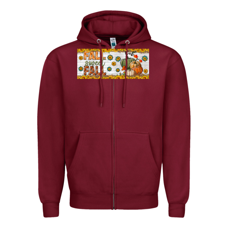 Fall Sweet Fall 15 Oz Mug Zipper Hoodie by BundleAndBundleShop | Teevron