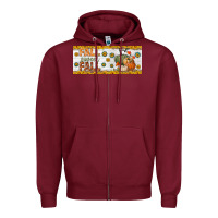 Burgundy fall sweet fall 15 oz mug Zipper Hoodie - BundleAndBundleShop