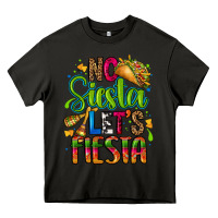 Asphalt no siesta lets fiesta Heavy Core Tee - CTS Tumbler Store