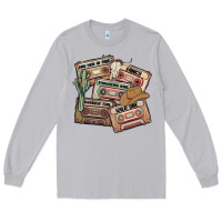 Moon Dust 90s country cassette tapes Long Sleeve Tee - MaliasSmallBusiness