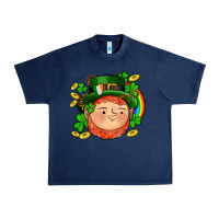 Navy st patricks elf Urban Heavy Tee - AdoDesignShop