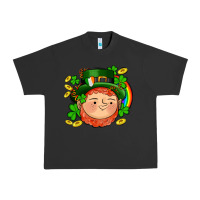 Pigment Black st patricks elf Urban Heavy Tee - AdoDesignShop