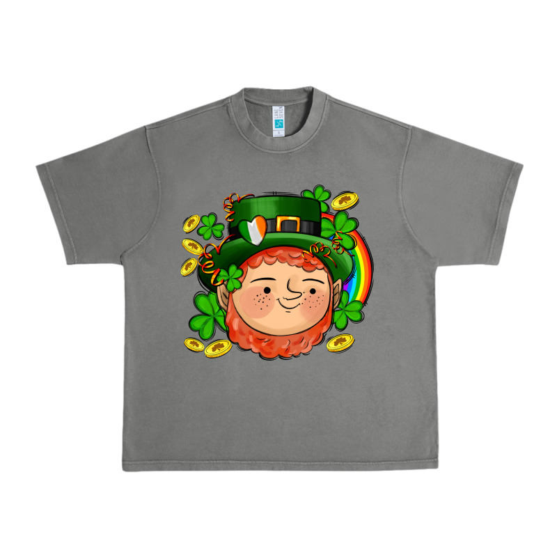 St Patricks Elf Urban Heavy Tee by AdoDesignShop | Teevron