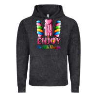 Vintage Black enjoy the little things Vintage Hoodie - AdoDesignShop