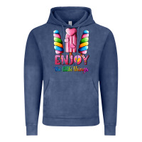 Vintage Denim enjoy the little things Vintage Hoodie - AdoDesignShop