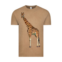 Vintage Coffee giraffe Vintage Tee - LillyAllenDesigns