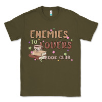 Army Green enemies to lovers book club Classic Tee - MaliasSmallBusiness