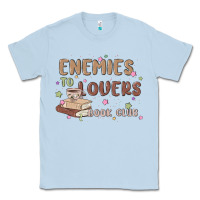 Dusty Blue enemies to lovers book club Classic Tee - MaliasSmallBusiness