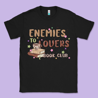 Enemies To Lovers Book Club Classic Tee Designed By Maliassmallbusiness