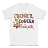 White enemies to lovers book club Classic Tee - MaliasSmallBusiness