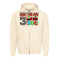 Sandshell birthday boy 3 Zipper Hoodie - BundleAndBundleShop