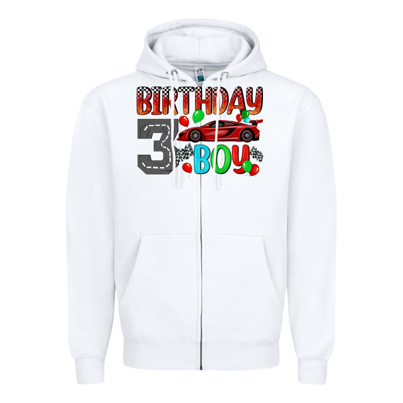 Birthday Boy 3 Zipper Hoodie by BundleAndBundleShop | Teevron