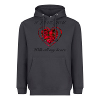 Smoke I love you with all my heart Heavyweight Hoodie - Bettercallsaul