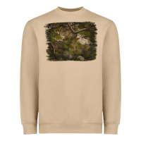 Mushroom green hunter camouflage pattern brushstroke Heavyweight Sweatshirt - Jasminsmagicworld
