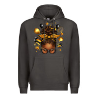 Smoke new year's eve afro messy bun Premium Hoodie - texasbilliewilder