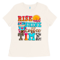 Bone rise and shine coffee time Ladies Tee - Zillion Design Studio
