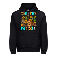 Black country music western olivia Urban Hoodie - OliviaCreatesArt