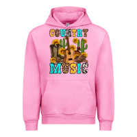Fuchsia Pink country music western olivia Urban Hoodie - OliviaCreatesArt