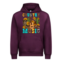 Mauve Wine country music western olivia Urban Hoodie - OliviaCreatesArt