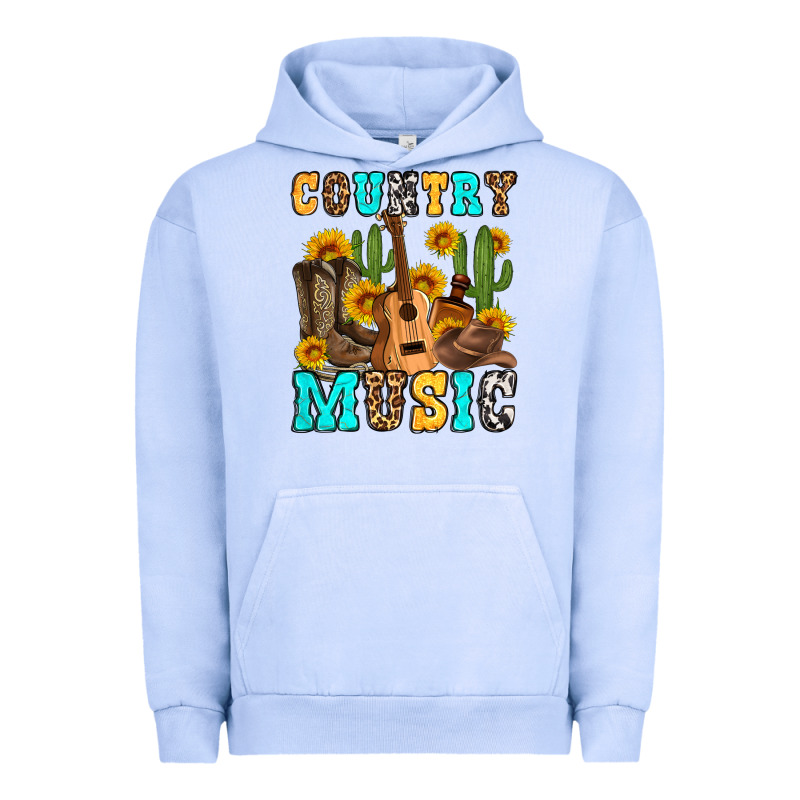 Country Music Western Olivia Urban Hoodie by OliviaCreatesArt | Teevron