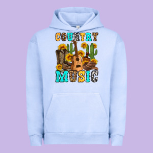 Country Music Western Olivia Urban Hoodie Designed By Oliviacreatesart
