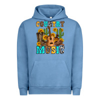 Pigment Pebble Blue country music western olivia Urban Hoodie - OliviaCreatesArt