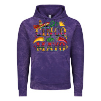 Cloud Purple cinco de mayo with pepper and sombrero Vintage Hoodie - Artiststas