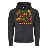 Vintage Black cinco de mayo with pepper and sombrero Vintage Hoodie - Artiststas