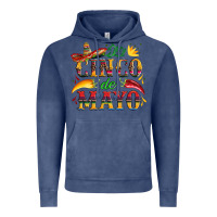 Vintage Denim cinco de mayo with pepper and sombrero Vintage Hoodie - Artiststas