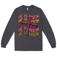 Smoke he is risen Long Sleeve Tee - MaliasSmallBusiness