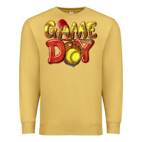 Antique Gold Game Day Softball Premium Sweatshirt - NancyCooperArtShop