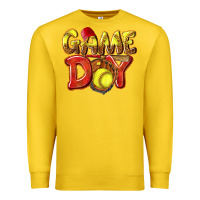 Lemon Game Day Softball Premium Sweatshirt - NancyCooperArtShop