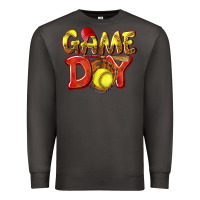 Smoke Game Day Softball Premium Sweatshirt - NancyCooperArtShop