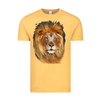 Vintage Mustard Lion Head Vintage Tee - LillyAllenDesigns