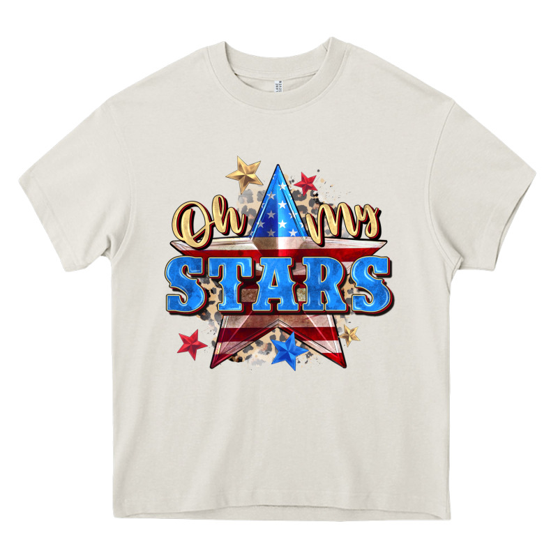 Oh My Stars Heavy Core Tee by Zillion Design Studio | Teevron