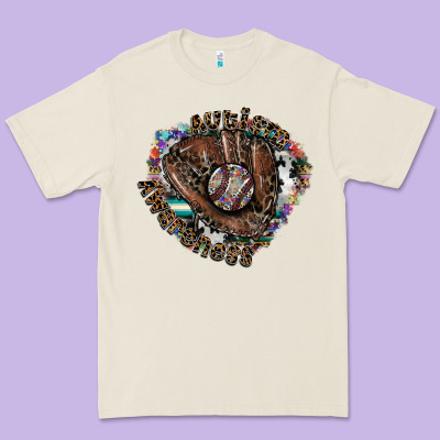 Autism Awareness Baseball Premium Tee Designed By Sublimationcraftshop