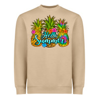 Mushroom hello summer pineapple Heavyweight Sweatshirt - Jasminsmagicworld