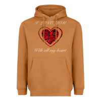 Meerkat I love you with all my heart Heavyweight Hoodie - Bettercallsaul