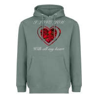 Sage I love you with all my heart Heavyweight Hoodie - Bettercallsaul
