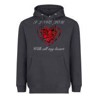Smoke I love you with all my heart Heavyweight Hoodie - Bettercallsaul