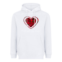White I love you with all my heart Heavyweight Hoodie - Bettercallsaul