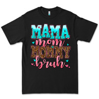Black mama mom mommy bruh Premium Tee - AdoDesignShop