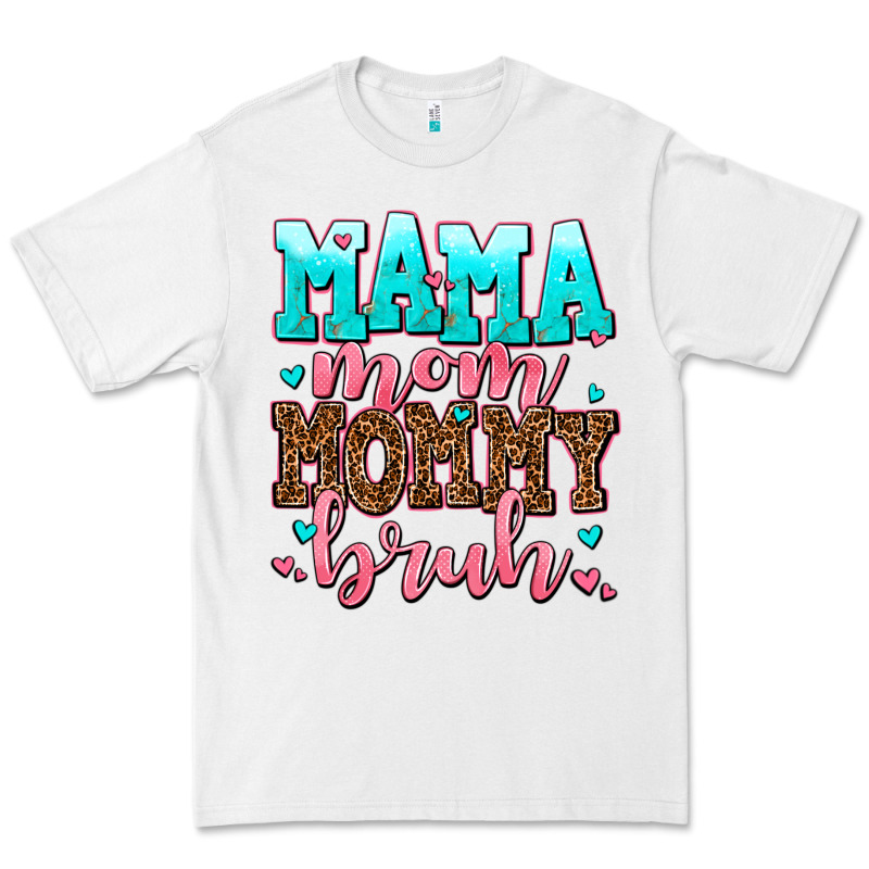 Mama Mom Mommy Bruh Premium Tee by AdoDesignShop | Teevron