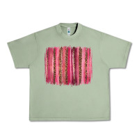 Oil Green valentines day leopard glitter brushstroke Urban Heavy Tee - Jasminsmagicworld