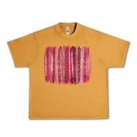 Peanut Butter valentines day leopard glitter brushstroke Urban Heavy Tee - Jasminsmagicworld