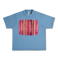 Pebble Blue valentines day leopard glitter brushstroke Urban Heavy Tee - Jasminsmagicworld