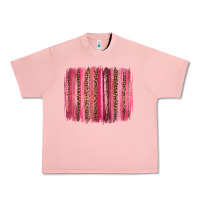 Salmon valentines day leopard glitter brushstroke Urban Heavy Tee - Jasminsmagicworld