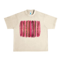 Sandshell valentines day leopard glitter brushstroke Urban Heavy Tee - Jasminsmagicworld