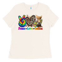 Bone peace love  coffee Ladies Tee - Zillion Design Studio