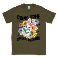 Army Green doing some spring reading Classic Tee - MaliasSmallBusiness